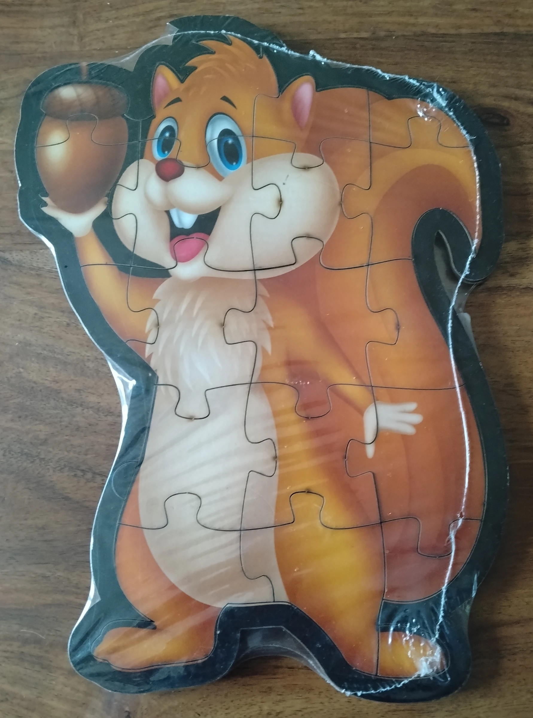 Puzzle enfant écureuil neuf sous blister